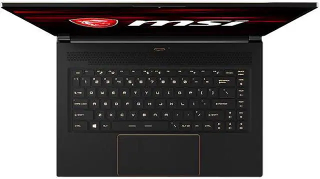 Alt view image 3 of 5 - MSI GS Series - 15.6" GeForce RTX 2080 Max-Q - Intel Core i7-9750H - 32GB Memory - 1 TB SSD - Windows 10 Pro 64-bit - Gaming Laptop - 240 Hz (GS65 9SG-440CA Stealth )