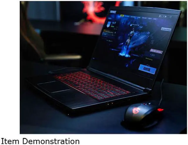 Alt view image 8 of 8 - MSI GF Series - 15.6" GeForce GTX 1650 - Intel Core i7-9750H - 16GB Memory - 512 GB SSD - Windows 10 Home 64-bit - Gaming Laptop - IPS (GF63 9SC-059CA Thin )