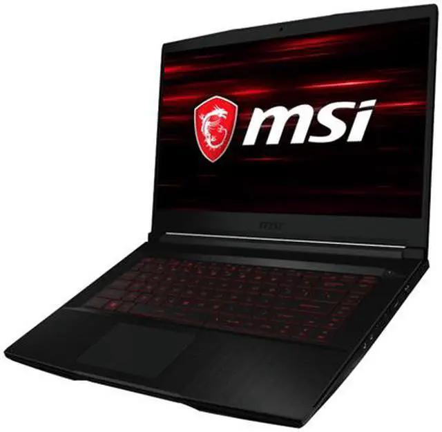 Alt view image 2 of 8 - MSI GF Series - 15.6" GeForce GTX 1650 - Intel Core i7-9750H - 16GB Memory - 512 GB SSD - Windows 10 Home 64-bit - Gaming Laptop - IPS (GF63 9SC-059CA Thin )