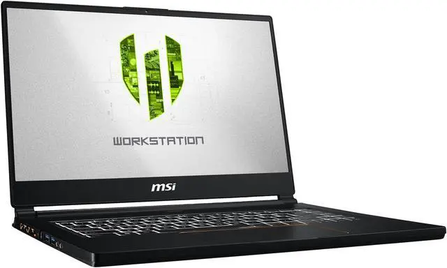 Alt view image 2 of 20 - MSI WS Series WS65 9TM-856 Mobile Workstation Intel Core i7 9th Gen 9750H (2.60 GHz) 32 GB Memory 512 GB NVMe SSD NVIDIA Quadro RTX 5000 15.6" 4K/UHD Windows 10 Pro 64-bit (Newegg Exclusive)