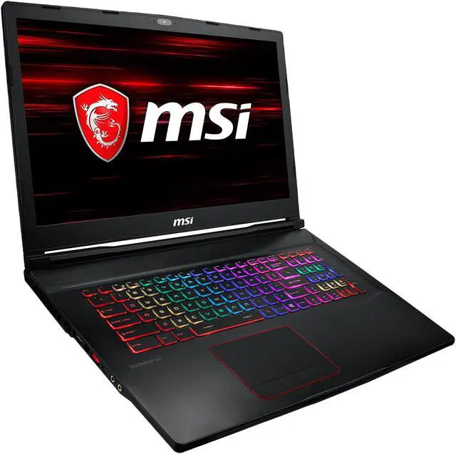 Alt view image 5 of 19 - MSI GE Series - 17.3" FHD 120 Hz - Intel Core i7-8750H - GeForce GTX 1060 - 16GB Memory DDR4 2666 - 256GB NVMe SSD - Windows 10 Home 64-bit ()
