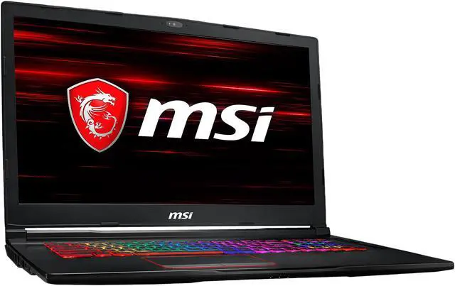 Alt view image 3 of 19 - MSI GE Series - 17.3" FHD 120 Hz - Intel Core i7-8750H - GeForce GTX 1060 - 16GB Memory DDR4 2666 - 256GB NVMe SSD - Windows 10 Home 64-bit ()