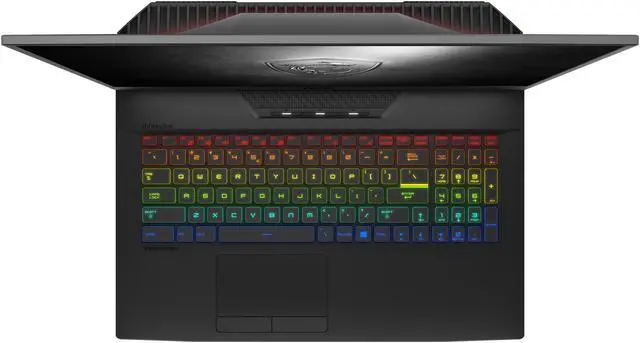 Alt view image 4 of 13 - MSI GT Series GT76 TITAN DT-039 17.3" 4K/UHD IPS Intel Core i9 9th Gen 9900K (3.60 GHz) NVIDIA GeForce RTX 2080 64 GB Memory 1 TB SSD 1 TB HDD Windows 10 Pro 64-bit Gaming Laptop