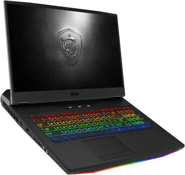 Alt view image 3 of 13 - MSI GT Series GT76 TITAN DT-039 17.3" 4K/UHD IPS Intel Core i9 9th Gen 9900K (3.60 GHz) NVIDIA GeForce RTX 2080 64 GB Memory 1 TB SSD 1 TB HDD Windows 10 Pro 64-bit Gaming Laptop