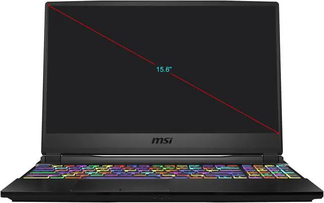 Alt view image 2 of 19 - MSI GE Series GE65 Raider-052 15.6" 240 Hz Intel Core i7 9th Gen 9750H (2.60 GHz) NVIDIA GeForce RTX 2060 16 GB Memory 512 GB NVMe SSD Windows 10 Home 64-bit Gaming Laptop