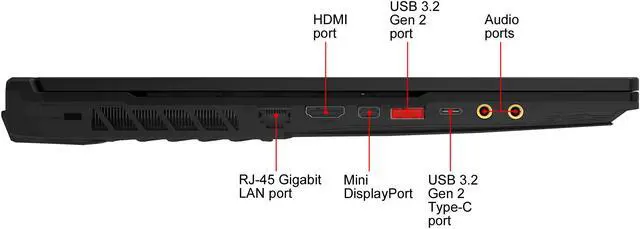 Alt view image 10 of 19 - MSI GE Series GE65 Raider-052 15.6" 240 Hz Intel Core i7 9th Gen 9750H (2.60 GHz) NVIDIA GeForce RTX 2060 16 GB Memory 512 GB NVMe SSD Windows 10 Home 64-bit Gaming Laptop