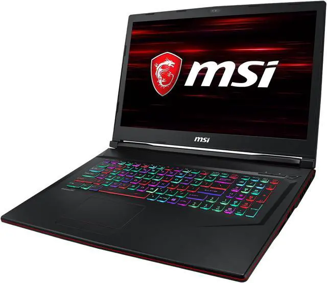 Alt view image 5 of 19 - MSI GL Series - 17.3" GeForce RTX 2060 - Intel Core i7-9750H  - 16GB Memory - 512 GB NVMe SSD - Windows 10 Home 64-bit - Gaming Laptop - 144 Hz IPS (GL73 9SEK-411 )