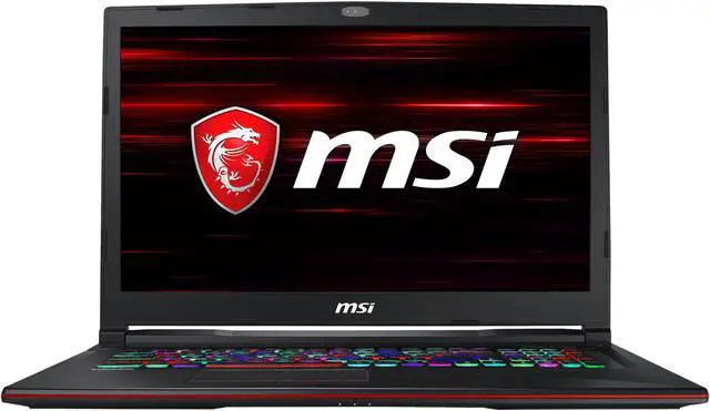Alt view image 2 of 16 - MSI GL Series - 17.3" GeForce GTX 1660 Ti - Intel Core i7-9750H - 16GB Memory - 512 GB NVMe SSD - Windows 10 Home 64-bit - Gaming Laptop - 144 Hz IPS (GL73 9SDK-413 )