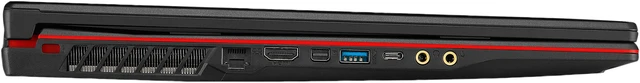 Alt view image 8 of 18 - MSI GL Series - 17.3" FHD - Intel Core i5-9300H - GeForce GTX 1650 - 8GB Memory DDR4 2666 - 512GB NVMe SSD - Windows 10 Home 64-bit ()
