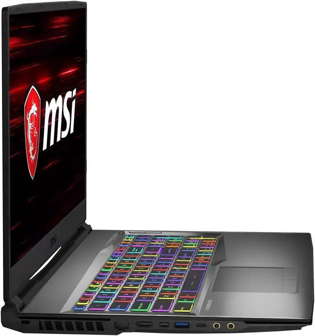 Alt view image 5 of 20 - MSI GP Series - 17.3" GeForce RTX 2060 - Intel Core i7-9750H - 16GB Memory - 512 GB NVMe SSD - Windows 10 Home 64-bit - Gaming Laptop - 144 Hz IPS (GP75 Leopard 9SE-888 )