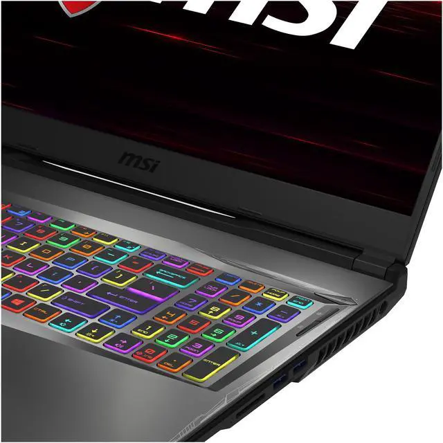 Alt view image 7 of 20 - MSI GP Series - 17.3" GeForce RTX 2060 - Intel Core i7-9750H - 16GB Memory - 512 GB NVMe SSD - Windows 10 Home 64-bit - Gaming Laptop - 144 Hz IPS (GP75 Leopard 9SE-888 )