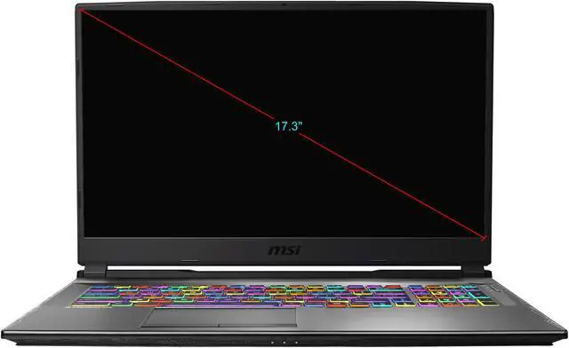 Alt view image 18 of 20 - MSI GP Series - 17.3" GeForce RTX 2060 - Intel Core i7-9750H - 16GB Memory - 512 GB NVMe SSD - Windows 10 Home 64-bit - Gaming Laptop - 144 Hz IPS (GP75 Leopard 9SE-888 )