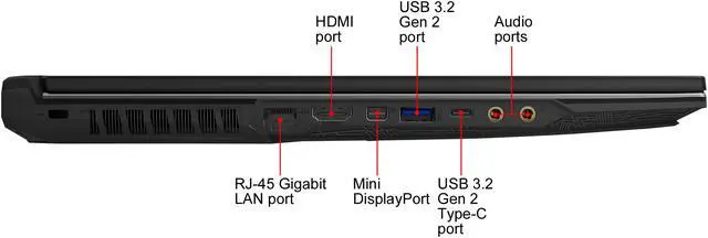 Alt view image 19 of 20 - MSI GP Series - 17.3" GeForce RTX 2060 - Intel Core i7-9750H - 16GB Memory - 512 GB NVMe SSD - Windows 10 Home 64-bit - Gaming Laptop - 144 Hz IPS (GP75 Leopard 9SE-888 )