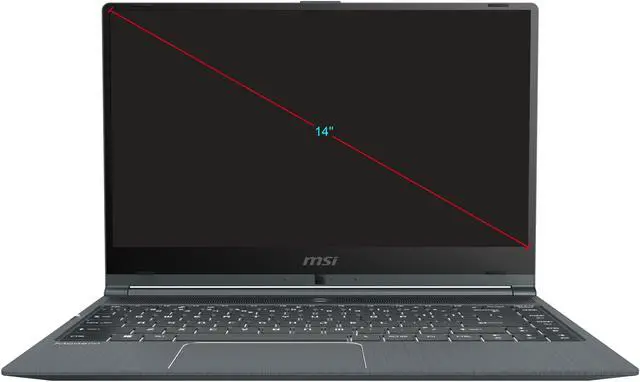 Alt view image 4 of 4 - MSI Laptop Modern 14 A10RB-459 Intel Core i5 10th Gen 10210U (1.60 GHz) 8 GB Memory 512 GB NVMe SSD NVIDIA GeForce MX250 14.0" Windows 10 Pro 64-bit