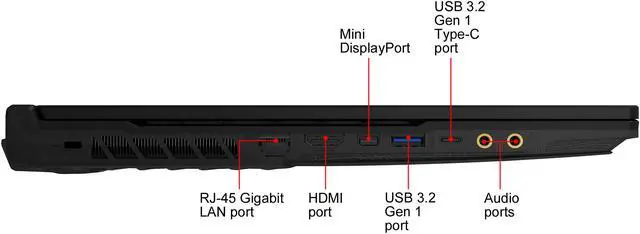 Alt view image 19 of 19 - MSI GL Series - 15.6" GeForce RTX 2060 - Intel Core i7-9750H  - 16GB Memory - 512 GB NVMe SSD - Windows 10 Home 64-bit - Gaming Laptop - 144 Hz IPS (GL65 9SEK-065 )