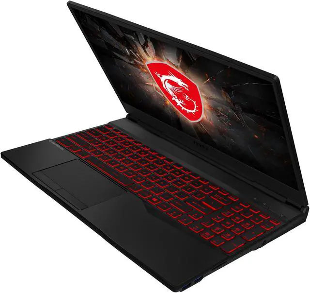 Alt view image 6 of 19 - MSI GL Series - 15.6" GeForce GTX 1650 - Intel Core i7-9750H - 8GB Memory - 512 GB NVMe SSD - Windows 10 Home 64-bit - Gaming Laptop - (GL65 9SC-003 )