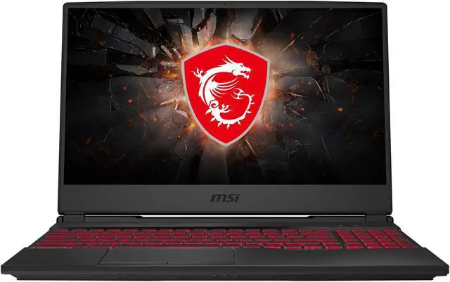 Alt view image 2 of 19 - MSI GL Series - 15.6" GeForce GTX 1650 - Intel Core i7-9750H - 8GB Memory - 512 GB NVMe SSD - Windows 10 Home 64-bit - Gaming Laptop - (GL65 9SC-003 )