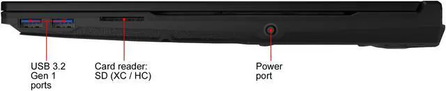 Alt view image 19 of 19 - MSI GL Series - 15.6" GeForce GTX 1650 - Intel Core i7-9750H - 8GB Memory - 512 GB NVMe SSD - Windows 10 Home 64-bit - Gaming Laptop - (GL65 9SC-003 )