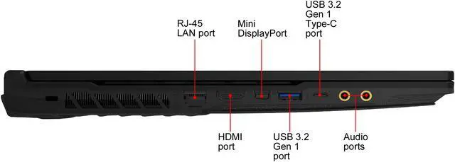 Alt view image 18 of 19 - MSI GL Series - 15.6" GeForce GTX 1650 - Intel Core i5-9300H  - 8GB Memory - 512 GB NVMe SSD - Windows 10 Home 64-bit - Gaming Laptop - (GL65 9SC-004 )