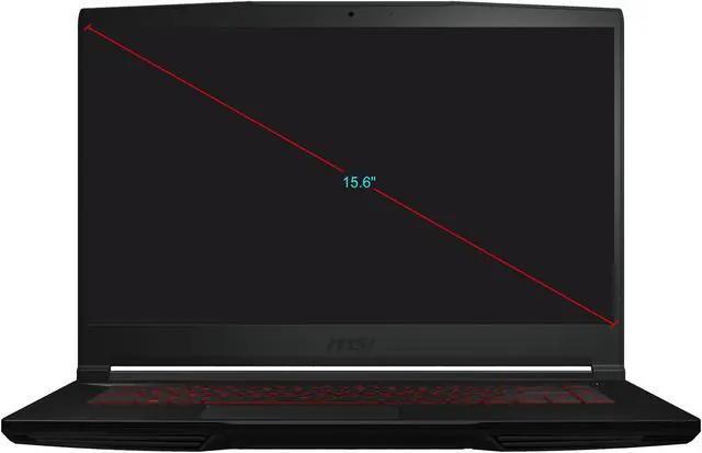 Alt view image 17 of 20 - MSI GF Series - 15.6" GeForce GTX 1050 Ti - Intel Core i5-9300H  - 8GB Memory - 128 GB NVMe SSD - Windows 10 Home 64-bit - Gaming Laptop - 60 Hz IPS (GF63 Thin 9RCX-659 )