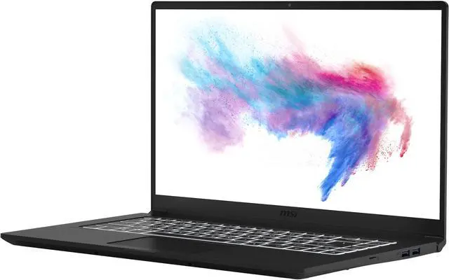 Main image of MSI Laptop Intel Core i5-10210U 8GB Memory 512 GB NVMe SSD Intel UHD Graphics 15.6" Non-Touch Screen Windows 10 Home 64-bit Modern 15 A10M-014