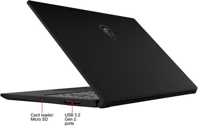 Alt view image 13 of 14 - MSI Laptop Intel Core i5-10210U 8GB Memory 512 GB NVMe SSD Intel UHD Graphics 15.6" Non-Touch Screen Windows 10 Home 64-bit Modern 15 A10M-014