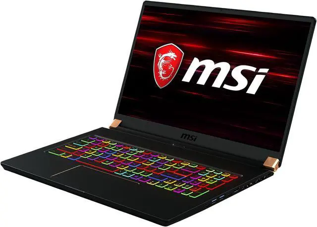 Main image of MSI GS75 Stealth-1074 - 17.3" 144 Hz - Intel Core i7-9750H - GeForce RTX 2080 Max-Q - 32 GB Memory - 1 TB SSD - Windows 10 Home - Gaming Laptop