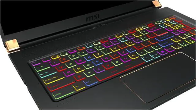 Alt view image 6 of 14 - MSI GS75 Stealth-1074 - 17.3" 144 Hz - Intel Core i7-9750H - GeForce RTX 2080 Max-Q - 32 GB Memory - 1 TB SSD - Windows 10 Home - Gaming Laptop