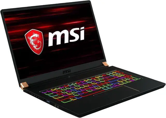 Alt view image 3 of 14 - MSI GS75 Stealth-1074 - 17.3" 144 Hz - Intel Core i7-9750H - GeForce RTX 2080 Max-Q - 32 GB Memory - 1 TB SSD - Windows 10 Home - Gaming Laptop