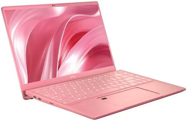 Alt view image 4 of 20 - MSI Laptop Prestige 14 A10SC-091 Intel Core i7 10th Gen 10710U (1.10 GHz) 16 GB Memory 512 GB NVMe SSD NVIDIA GeForce GTX 1650 Max-Q 14.0" Windows 10 Pro 64-bit (Limited Edition w/ Pink Carry Bag, Mouse, Rubber Lucky Keychain)