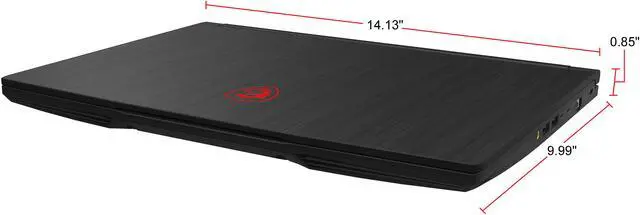 Alt view image 18 of 20 - MSI GF65 THIN 9SEXR-249 - 15.6" 120 Hz - Intel Core i5-9300H - GeForce RTX 2060 - 8 GB DDR4 - 512 GB SSD - Windows 10 Home - Gaming Laptop