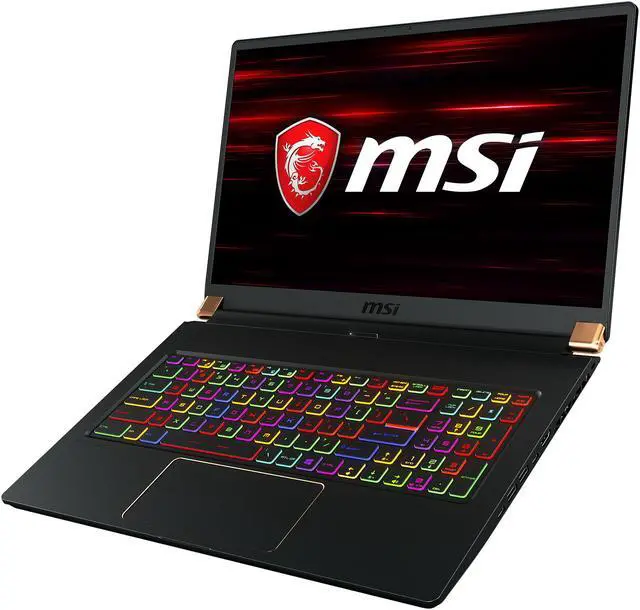 Alt view image 6 of 20 - MSI GS75 Stealth 10SFS-028, 17.3" Gaming Laptop, Intel Core i9-10980HK, RTX 2070 Super Max-Q, 32 GB Memory, 1 TB SSD, Windows 10 Pro
