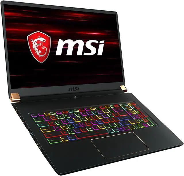 Alt view image 7 of 20 - MSI GS75 Stealth 10SFS-028, 17.3" Gaming Laptop, Intel Core i9-10980HK, RTX 2070 Super Max-Q, 32 GB Memory, 1 TB SSD, Windows 10 Pro