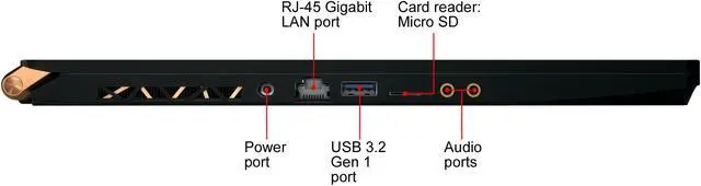 Alt view image 10 of 20 - MSI GS75 Stealth 10SFS-028, 17.3" Gaming Laptop, Intel Core i9-10980HK, RTX 2070 Super Max-Q, 32 GB Memory, 1 TB SSD, Windows 10 Pro