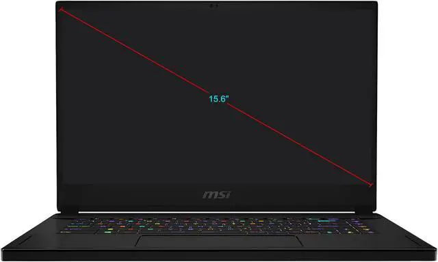 Alt view image 2 of 20 - MSI GS66 Stealth 10SGS-031, 15.6" Gaming Laptop, Intel Core i9-10980HK, RTX 2080 Super Max-Q, 32 GB Memory, 1 TB SSD, Windows 10 Pro