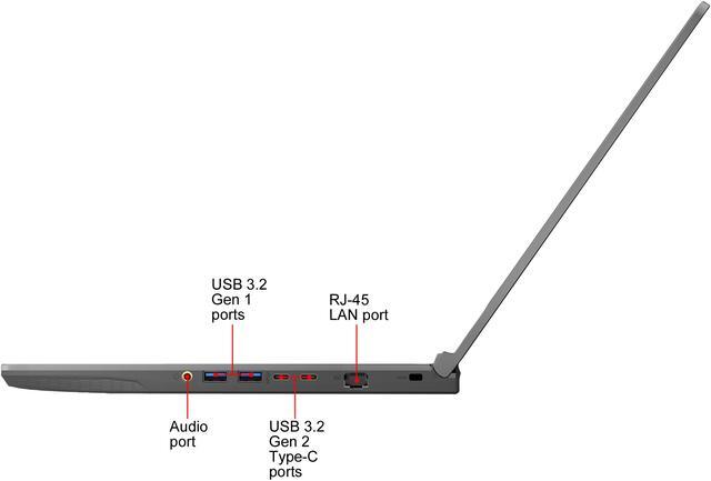 Alt view image 9 of 20 - MSI Laptop Intel Core i7-10750H 16GB Memory 1 TB SSD GeForce RTX 2060 15.6" Non-Touch Screen Windows 10 Pro 64-bit Creator 15M A10SE-421