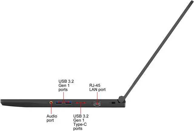 Alt view image 9 of 18 - MSI Bravo 15 A4DDR-023 - 15.6" Gaming Laptop, AMD Ryzen 7 4800H, AMD Radeon RX 5500M, 16 GB Memory, 512 GB SSD