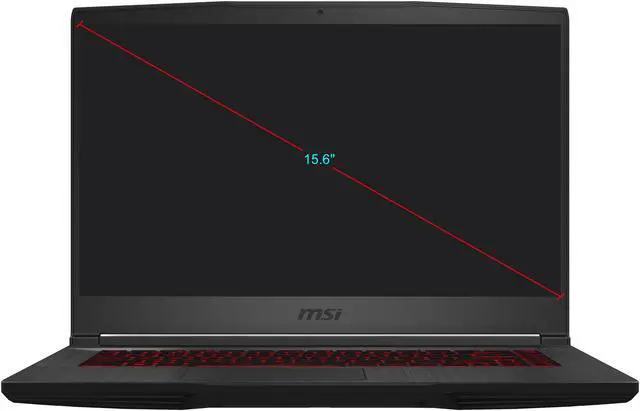 Alt view image 3 of 17 - MSI Bravo 15 A4DDR-022 - 15.6" Gaming Laptop, AMD Ryzen 5 4600H, AMD Radeon RX 5500M, 8 GB Memory, 512 GB SSD