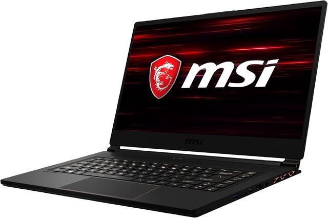 Main image of MSI GS65 Stealth-1668 - 15.6" 144 Hz - Intel Core i7-9750H - GeForce GTX 1660 Ti - 16 GB Memory - 512 GB SSD - Windows 10 Home - Gaming Laptop