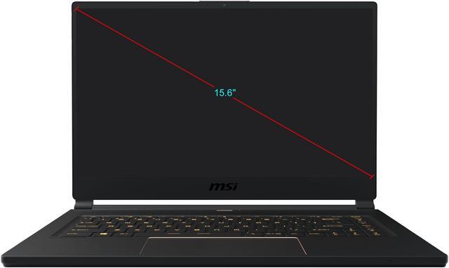 Alt view image 2 of 20 - MSI GS65 Stealth-1668 - 15.6" 144 Hz - Intel Core i7-9750H - GeForce GTX 1660 Ti - 16 GB Memory - 512 GB SSD - Windows 10 Home - Gaming Laptop