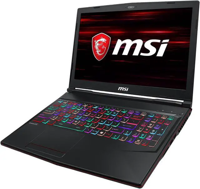Alt view image 6 of 19 - MSI GL63 - 15.6" - Intel Core i7-9750H - GeForce GTX 1660 Ti - 16 GB DDR4 - 256 GB SSD - 1 TB HDD - Windows 10 Home - Gaming Laptop (GL63 9SDK-1051)