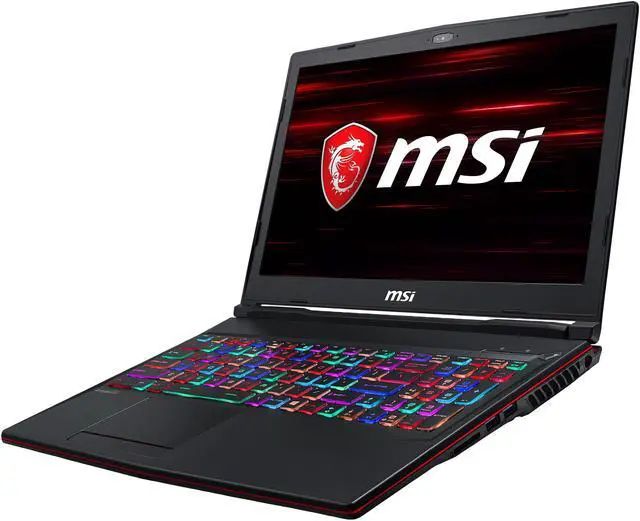 Alt view image 7 of 19 - MSI GL63 - 15.6" - Intel Core i7-9750H - GeForce GTX 1660 Ti - 16 GB DDR4 - 256 GB SSD - 1 TB HDD - Windows 10 Home - Gaming Laptop (GL63 9SDK-1051)