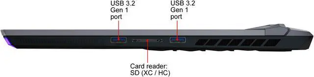 Alt view image 10 of 19 - MSI GE Series - 15.6" GeForce RTX 2080 SUPER Max-Q - Intel Core i7-10750H  - 32GB Memory - 1 TB NVMe SSD - Windows 10 Home 64-bit - Gaming Laptop - 300 Hz (GE66 Raider 10SGS-058 )