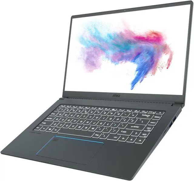 Alt view image 5 of 18 - MSI Laptop Intel Core i5-10210U 8GB Memory 512 GB NVMe SSD NVIDIA GeForce GTX 1650 Max-Q 15.6" Non-Touch Screen Windows 10 Home 64-bit Prestige 15 A10SC-297