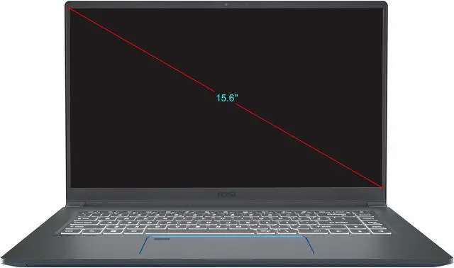 Alt view image 3 of 18 - MSI Laptop Intel Core i5-10210U 8GB Memory 512 GB NVMe SSD NVIDIA GeForce GTX 1650 Max-Q 15.6" Non-Touch Screen Windows 10 Home 64-bit Prestige 15 A10SC-297