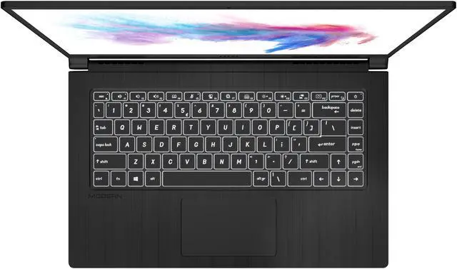 Alt view image 7 of 16 - MSI Laptop Intel Core i5-10210U 8GB Memory 256 GB NVMe SSD Intel UHD Graphics 15.6" Non-Touch Screen Windows 10 Pro 64-bit Modern 15 A10M-266