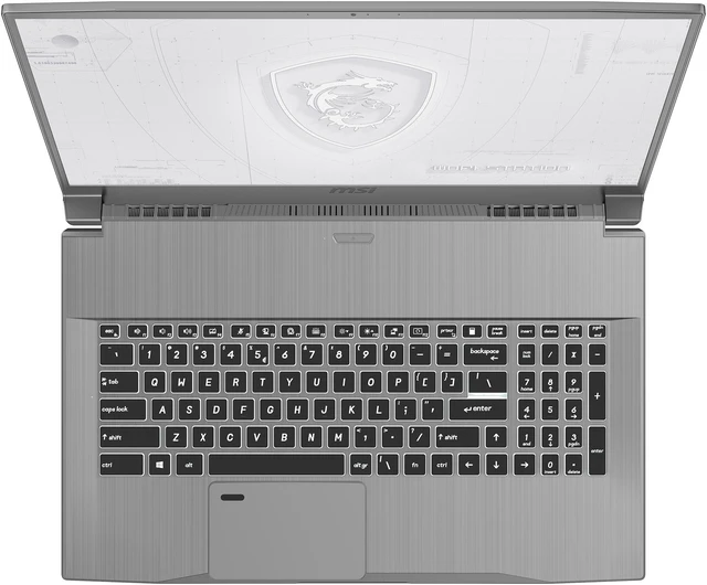 Alt view image 8 of 20 - MSI WF75 10TK-250 FHD Mobile Workstation Intel Core i7-10750H Quadro RTX 3000 32 GB RAM 1 TB NVMe SSD WIN10 Pro TPM2.0 Fingerprint