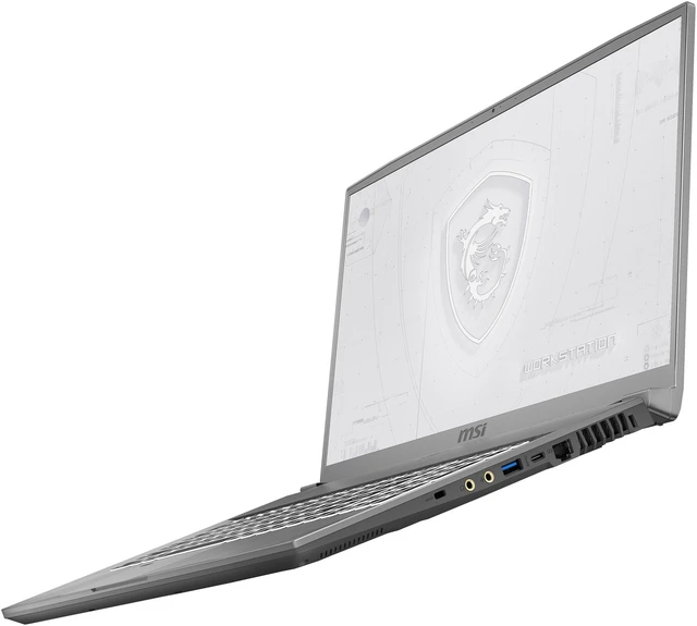 Alt view image 4 of 20 - MSI WF75 10TK-250 FHD Mobile Workstation Intel Core i7-10750H Quadro RTX 3000 32 GB RAM 1 TB NVMe SSD WIN10 Pro TPM2.0 Fingerprint