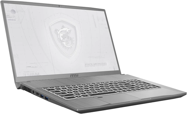 Alt view image 3 of 20 - MSI WF75 10TK-250 FHD Mobile Workstation Intel Core i7-10750H Quadro RTX 3000 32 GB RAM 1 TB NVMe SSD WIN10 Pro TPM2.0 Fingerprint
