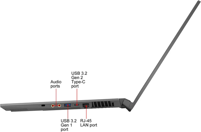 Alt view image 11 of 20 - MSI WF75 10TK-250 FHD Mobile Workstation Intel Core i7-10750H Quadro RTX 3000 32 GB RAM 1 TB NVMe SSD WIN10 Pro TPM2.0 Fingerprint